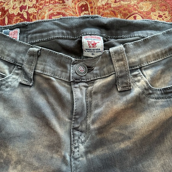 TRUE RELIGION WOMEN STRETCH SKINNY❤️❤️ PANTS SIZE 31 - Picture 3 of 4